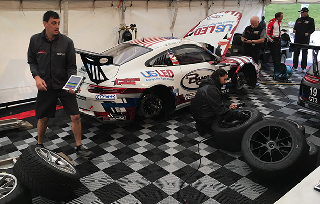 Corey Fergus Wins IMSA Porsche GT3 Cup Challenge Pole at Road America in No. 00 US LED/Byers/Moorespeed Porsche GT3 Cup